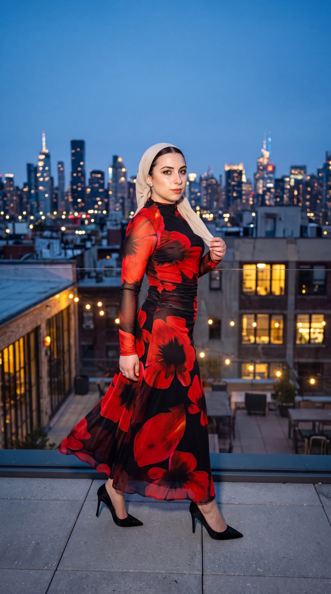 Ramadan and Eid fashion retail report 2026 cover — occasion modest gown photographed in warm evening light